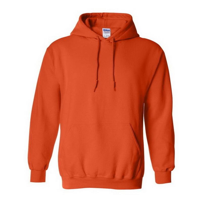ギルダン メンズ トップス Tシャツ スウェット パーカー Gildan Heavy Blend Adult Unisex Hooded Sweatshirt / Hoodie Orange オレンジ｜ReVida 店