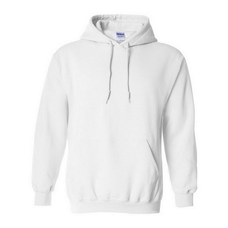 ギルダン メンズ トップス Tシャツ スウェット パーカー Gildan Heavy Blend Adult Unisex Hooded Sweatshirt / Hoodie White ホワイト|ReVida 店