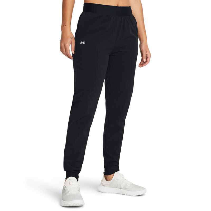 アンダーアーマー レディース ボトムス カジュアルパンツ Women's Under Armourival Woven Pants Black ブラック