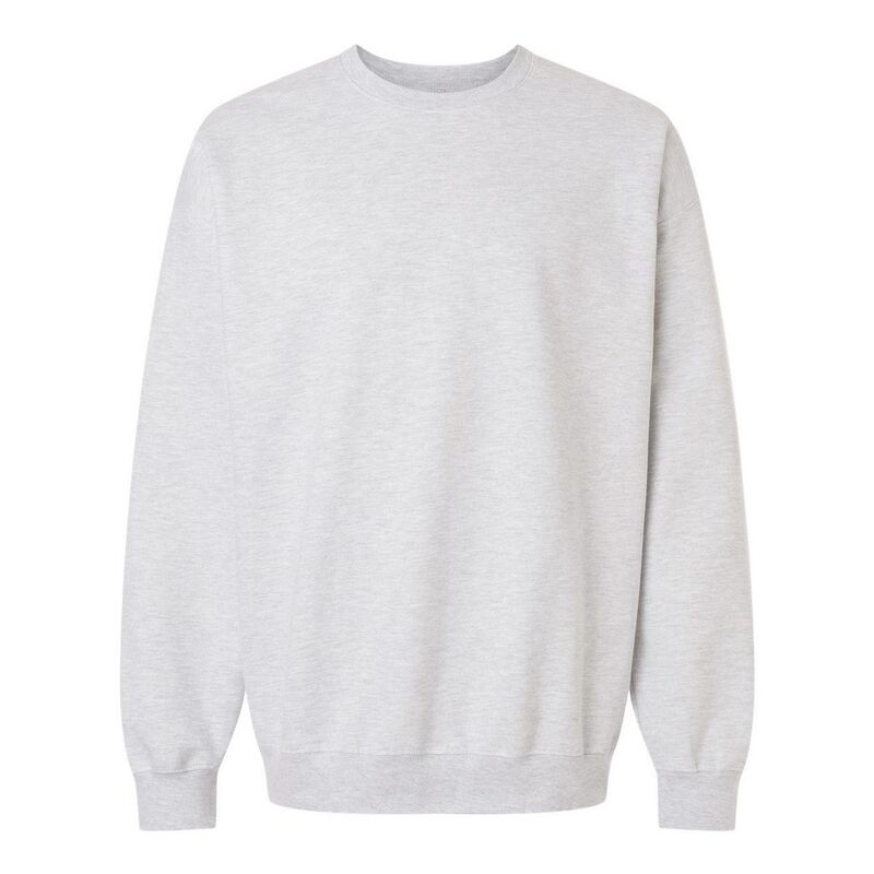 ギルダン メンズ アウター ニット・セーター クルーネック スウェット シャツ Gildan Softstyle Crewneck Sweatshirt Ash Grey グレー|ReVida 店