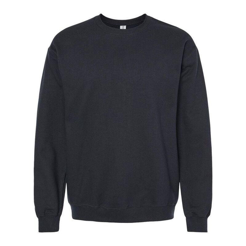 ギルダン メンズ アウター ニット・セーター クルーネック スウェット シャツ Gildan Softstyle Crewneck Sweatshirt Black ブラック|ReVida 店