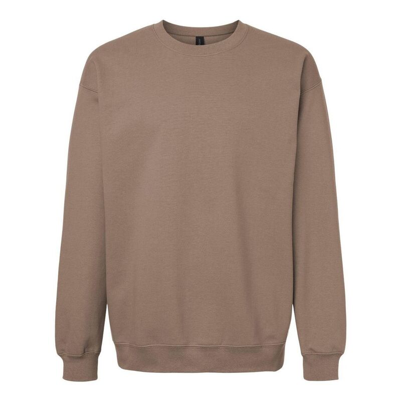 ギルダン メンズ アウター ニット・セーター クルーネック スウェット シャツ Gildan Softstyle Crewneck Sweatshirt Brown Savana ブラウン