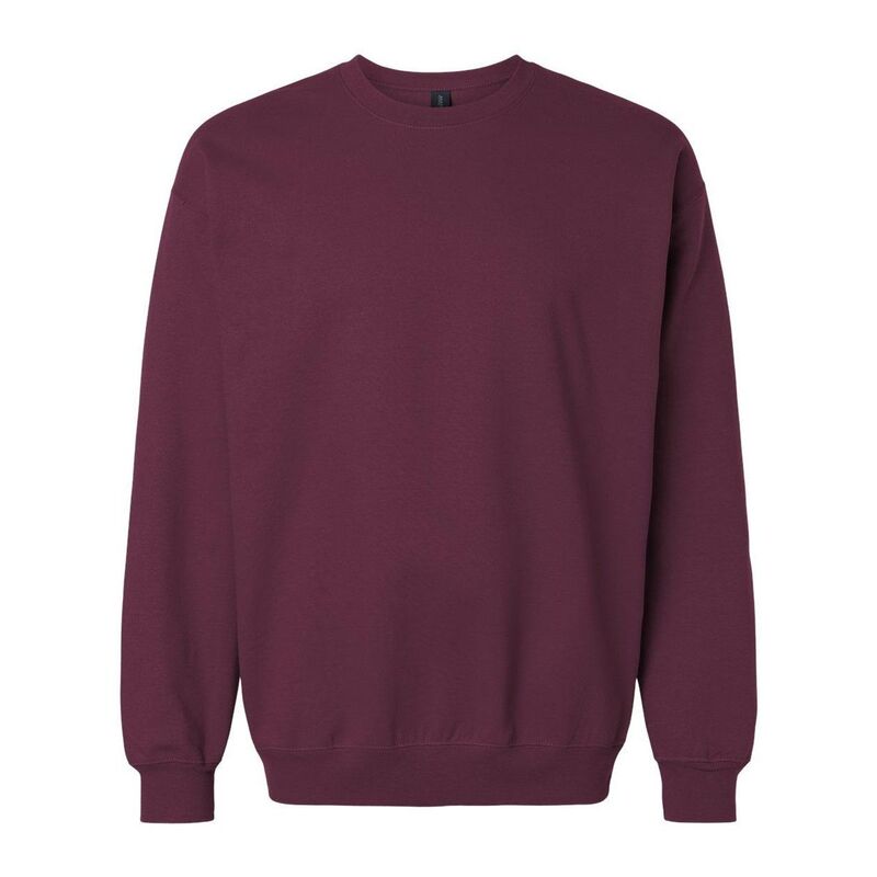 ギルダン メンズ アウター ニット・セーター クルーネック スウェット シャツ Gildan Softstyle Crewneck Sweatshirt Maroon マルーン