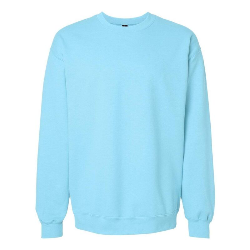 ギルダン メンズ アウター ニット・セーター クルーネック スウェット シャツ Gildan Softstyle Crewneck Sweatshirt Sky|ReVida 店