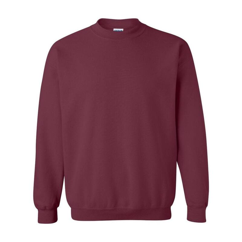 ギルダン メンズ アウター ニット・セーター クルーネック スウェット シャツ Gildan Heavy Blend Crewneck Sweatshirt Maroon マルーン
