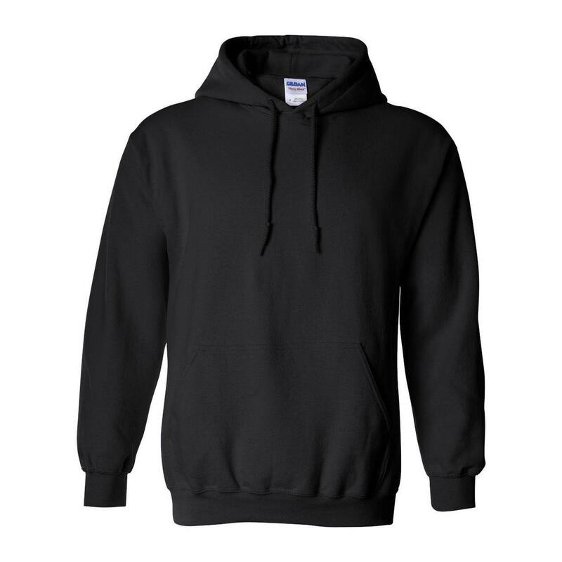 ギルダン メンズ トップス Tシャツ スウェット Gildan Heavy Blend Hooded Sweatshirt Black ブラック｜ReVida 店