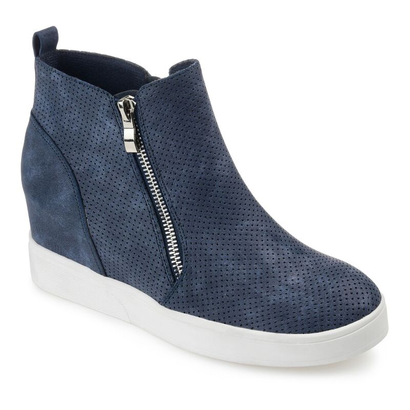 ジュルネ コレクション レディース シューズ スニーカー Journee Collection Pennelope Women Hidden Wedge Shoes Blue ブルー