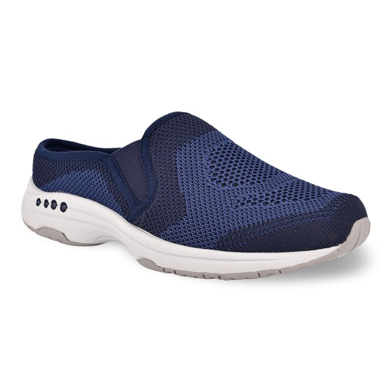 イージースピリット レディース シューズ スニーカー ニット Easy Spiritakeknit Women's Knit Mules Evening Blue ブルー