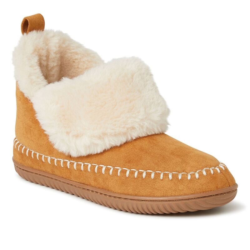 ディアフォームズ レディース シューズ サンダル ブーツ Alpine by Dearfoams Moritz Women's Bootie Slippers Whiskey