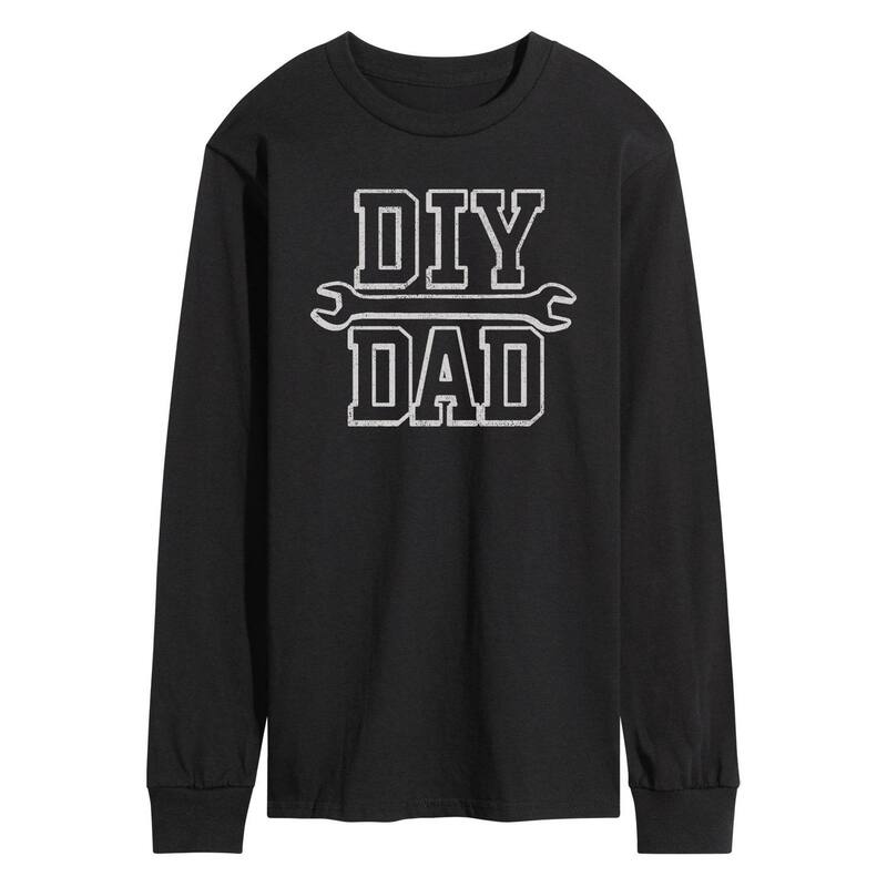 アニメキャラクター メンズ トップス Tシャツ グラフィック Licensed Character Men's DIY Dad Long Sleeve Graphic Tee Black ブラック
