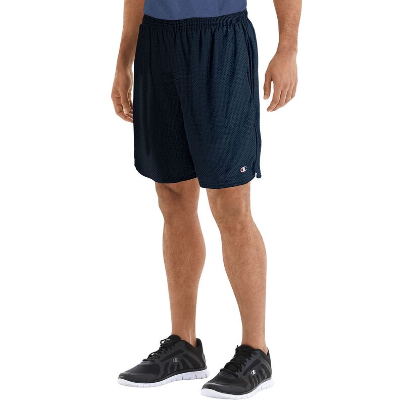 チャンピオン メンズ ボトムス ハーフパンツ・ショーツ メッシュ ショートパンツ Men's Champion Mesh Athletic Shorts Navy ネイビー