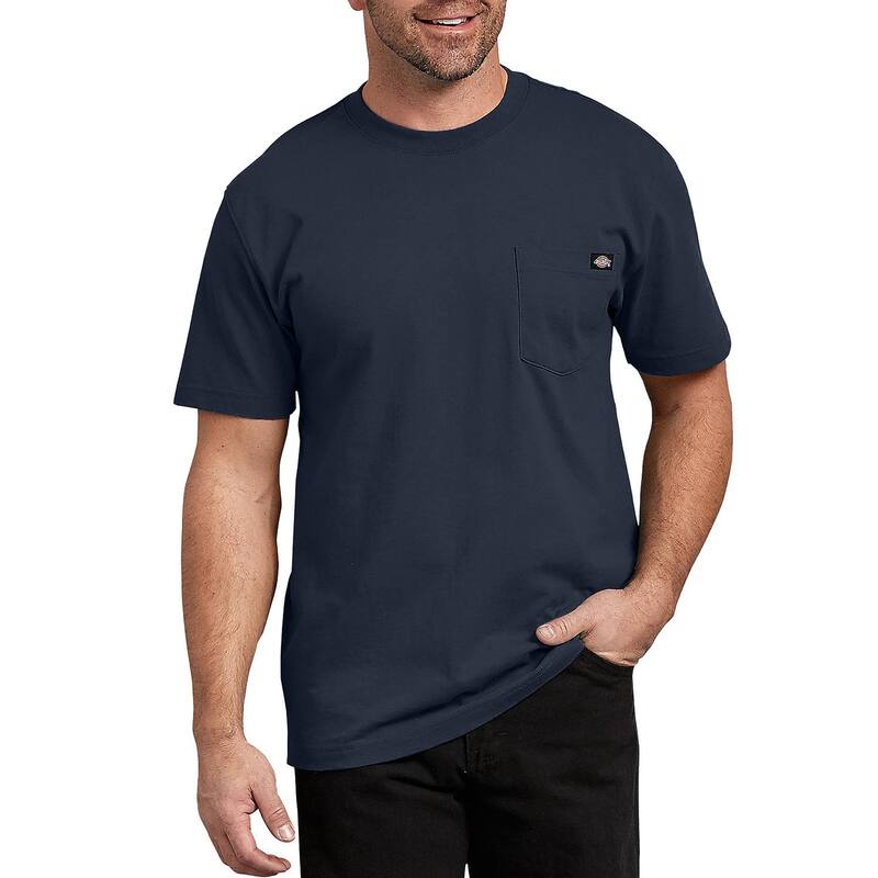 ディッキーズ メンズ トップス Tシャツ クルーネック Men's Dickies Heavyweight Crewneck Tee Blue ブルー