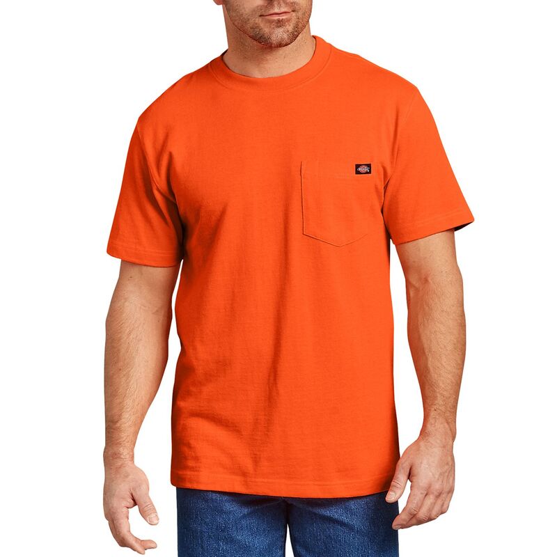 ディッキーズ メンズ トップス Tシャツ クルーネック Men's Dickies Heavyweight Crewneck Tee Orange オレンジ