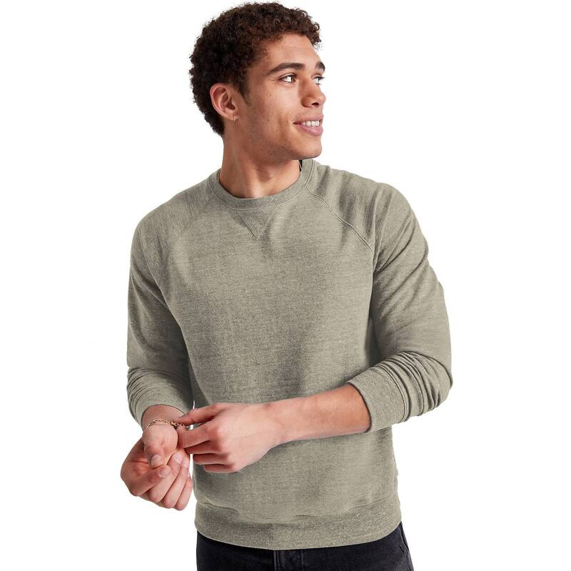 ヘインズ メンズ トップス Tシャツ パイル スウェット Men's Hanes Tri-Blend French Terry Sweatshirt Camouflage Green グリーン