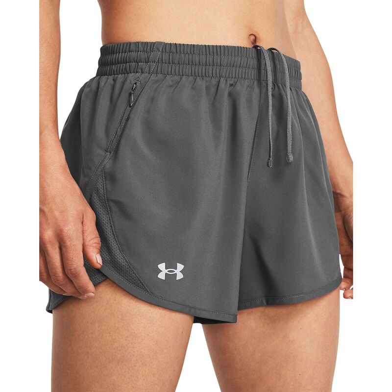 アンダーアーマー レディース ボトムス ハーフパンツ・ショーツ ショートパンツ Women's Under Armour Fly-By Shorts Gray グレー