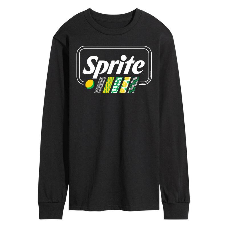 アニメキャラクター メンズ トップス Tシャツ グラフィック Licensed Character Menprite Pattern Stripes Long Sleeve Graphic Tee Black ブラック