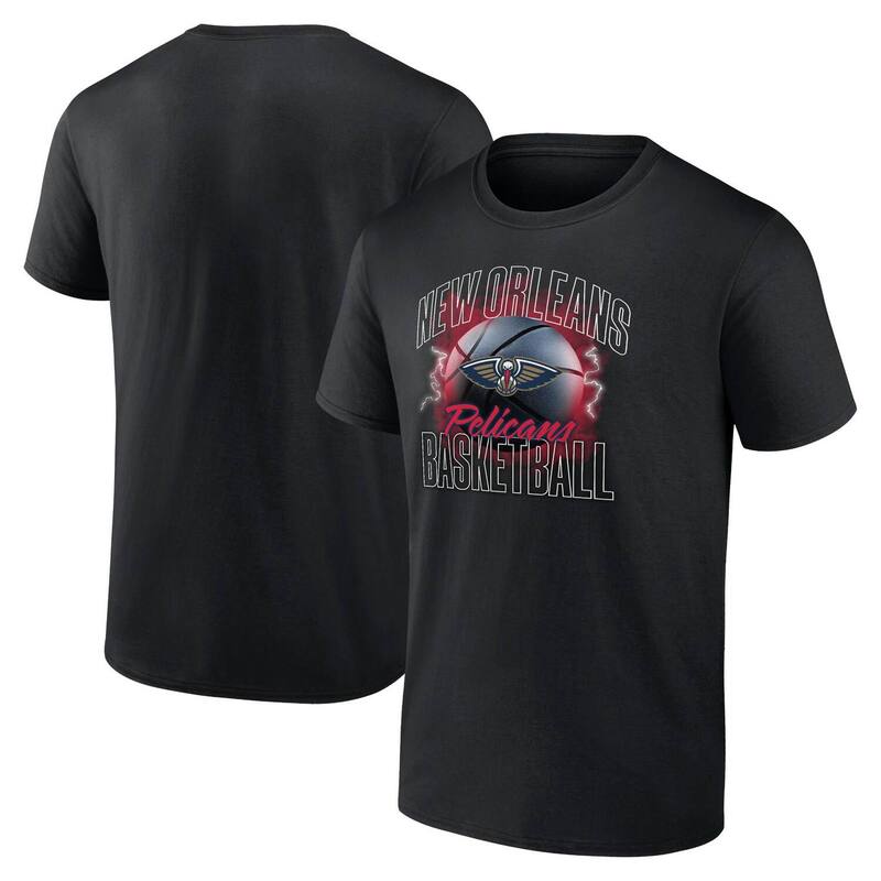 アンブランデッド メンズ トップス ティーシャツ Unbranded Men\u0027s Fanatics Branded Black New Orleans Pelicans Match Up T-Shirt Nor Black 黒いこと メンズファッション-トップス