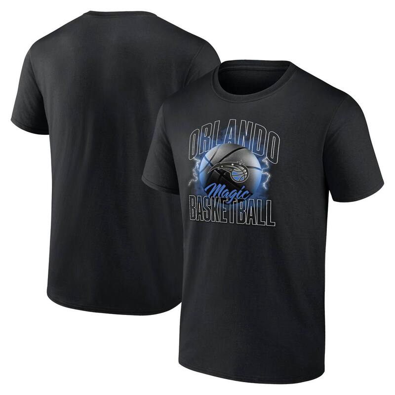 アンブランデッド メンズ トップス Tシャツ Unbranded Men's Fanatics Branded Black Orlando Magic Match Up T-Shirt Mag Black ブラック