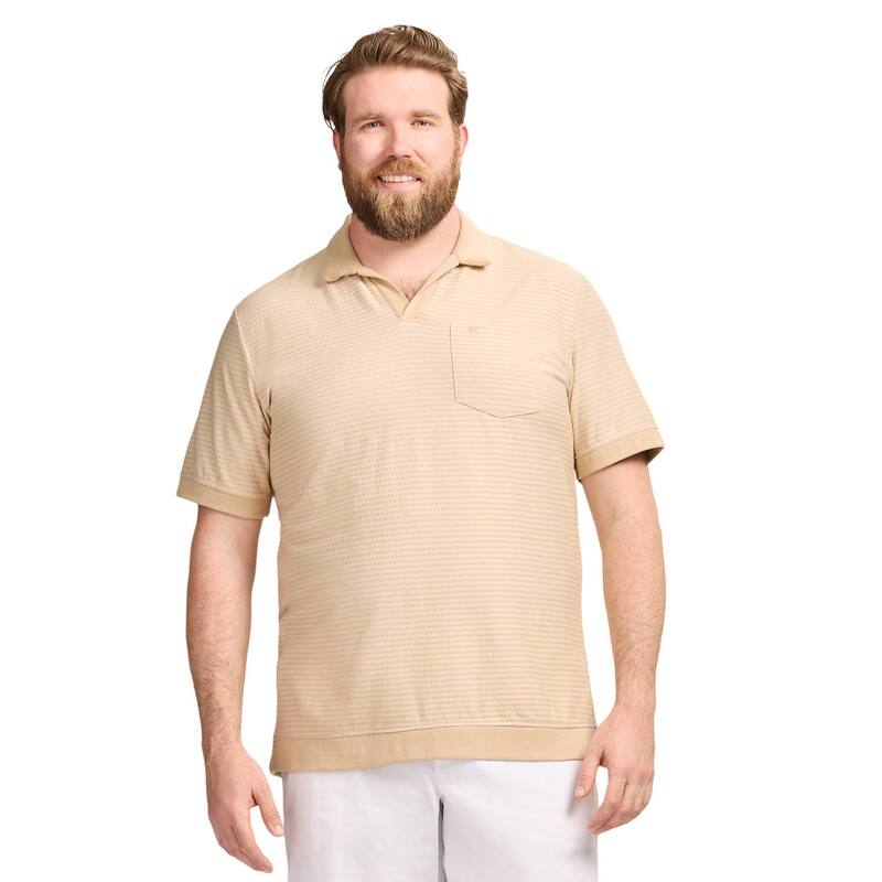 アイゾッド メンズ トップス Tシャツ ポロシャツ トール ニット Big & Tall IZOD Saltwater Dune Knit Polo Egret