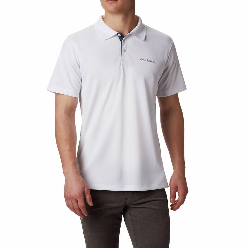 コロンビア メンズ トップス Tシャツ ポロシャツ トール Big & Tall Columbia Utilizeregular-Fit Polo White ホワイト｜ReVida 店