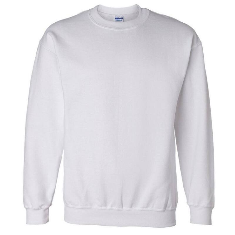 フロソ メンズ アウター ニット・セーター クルーネック スウェット シャツ Floso DryBlend Adult Set-In Crew Neck Sweatshirt White ホワイト