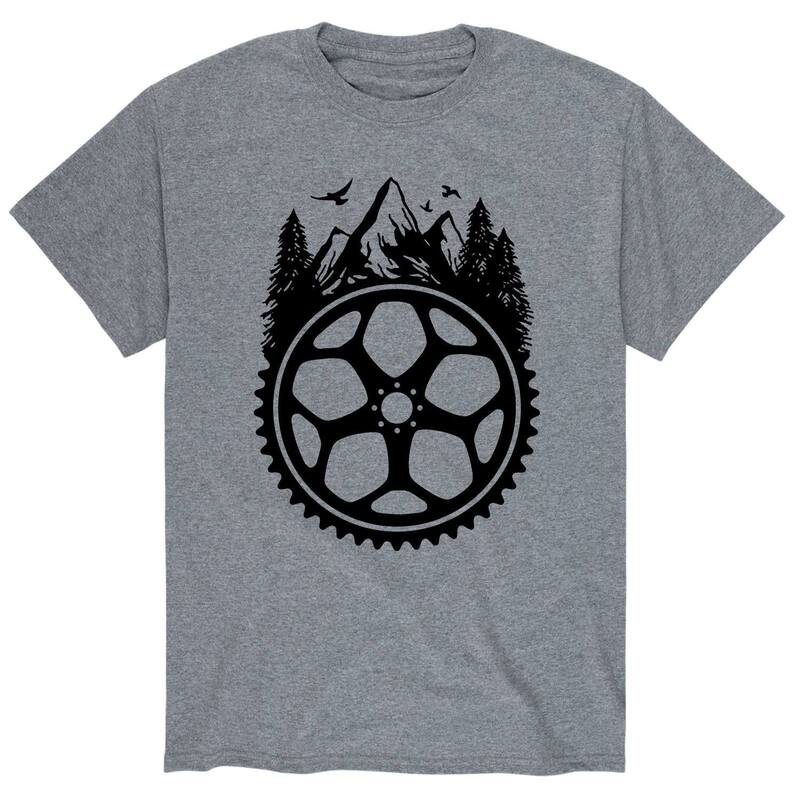 アニメキャラクター メンズ トップス Tシャツ Licensed Character Men's Mountain Bike Gear Tee Gray グレー