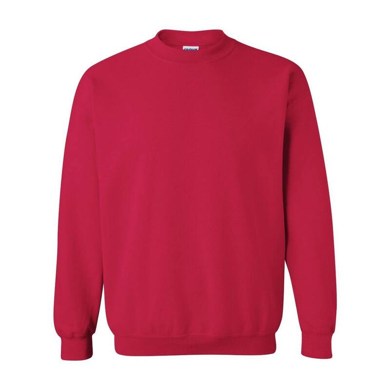 ギルダン メンズ アウター ニット・セーター クルーネック スウェット シャツ Gildan Heavy Blend Unisex Adult Crewneck Sweatshirt Cherry Red レッド｜ReVida 店 7,906円