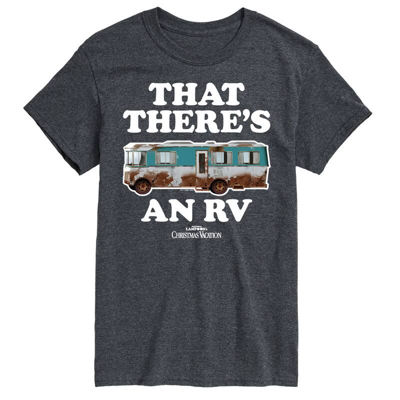 アニメキャラクター メンズ トップス Tシャツ トール グラフィック Licensed Character Big & Tall Nationalampoon's Christmas Vacation Thathere's An RV Graphic Tee Gray グレー