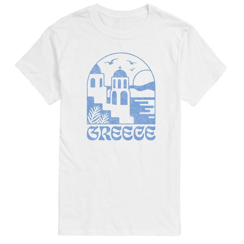 アニメキャラクター メンズ トップス Tシャツ グラフィック Licensed Character Men's Greece Graphic Tee White ホワイト
