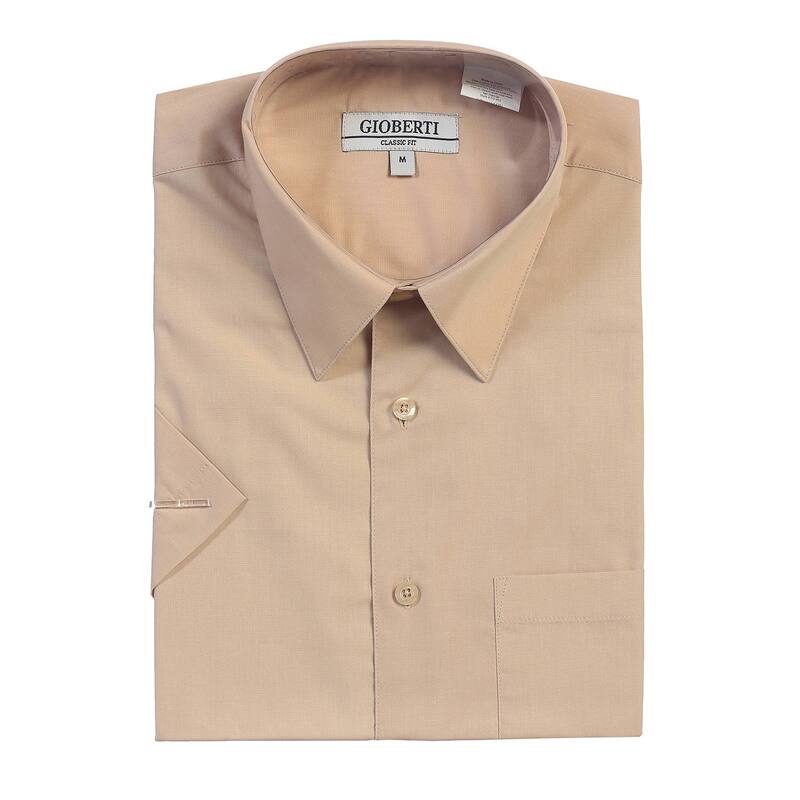 ジョベルティ メンズ トップス Tシャツ Gioberti Men'short Sleeve Solidresshirt Khaki カーキ