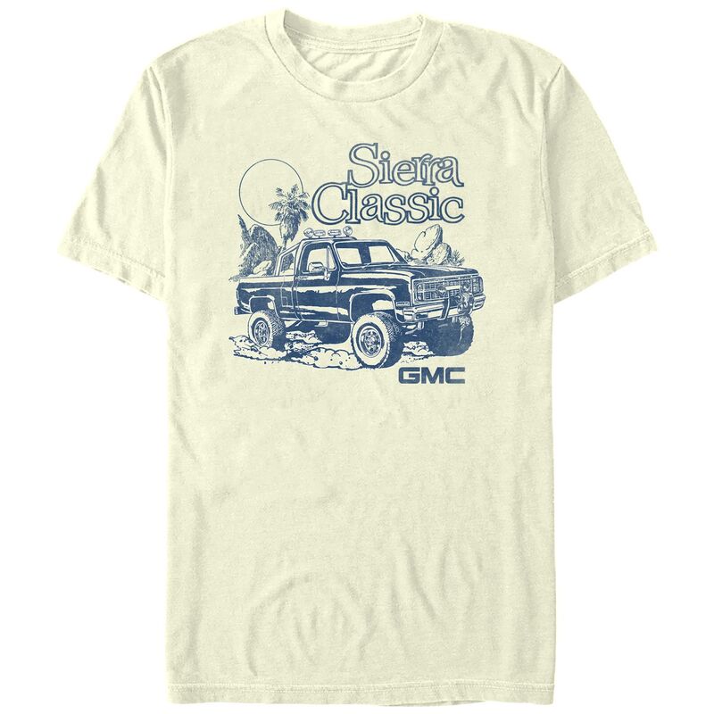 アニメキャラクター メンズ トップス Tシャツ グラフィック Licensed Character Men's GMC Sierra Classic Graphic Tee Natural