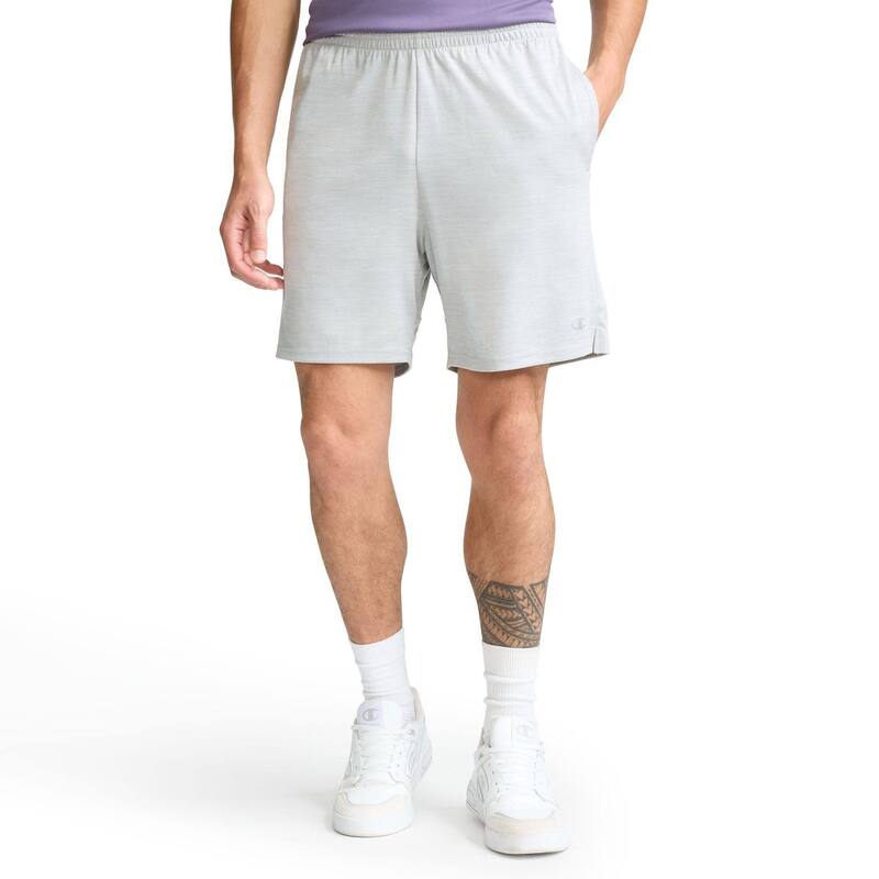 チャンピオン メンズ ボトムス ハーフパンツ・ショーツ ショートパンツ Men's Champion 10 Inch Moisture-Wicking Sport Shorts Oxford Grey グレー