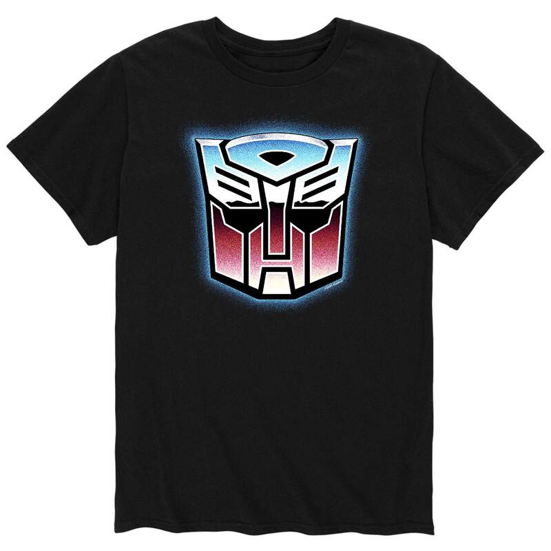 アニメキャラクター メンズ トップス Tシャツ Licensed Character Men's Transformers Autobot Chrome Tee Black ブラック