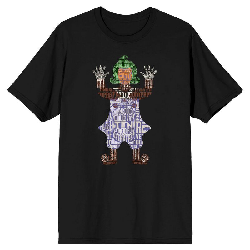 アニメキャラクター メンズ トップス Tシャツ Licensed Character Men's Willy Wonka & The Chocolate Factory Tee Black ブラック