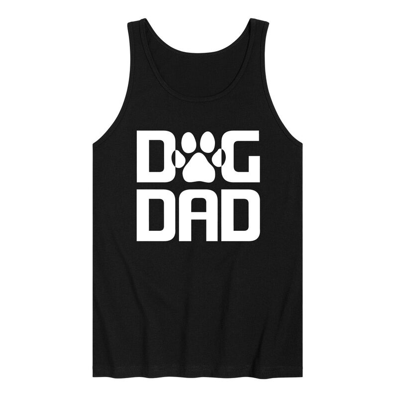 アニメキャラクター メンズ トップス Tシャツ Licensed Character Men's Dog Dad Tank Top Black ブラック