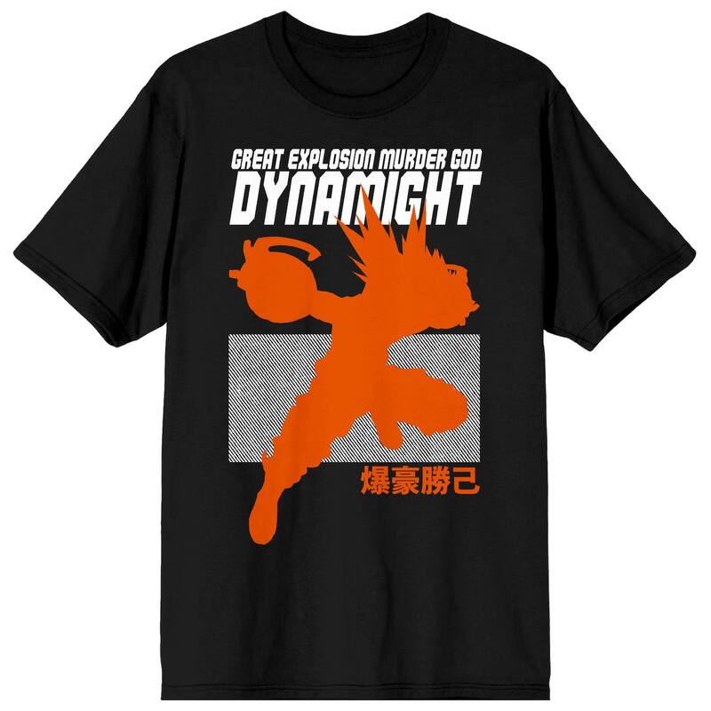 アニメキャラクター メンズ トップス Tシャツ グラフィック Licensed Character Men's My Hero Academia Explosion Graphic Tee Black ブラック