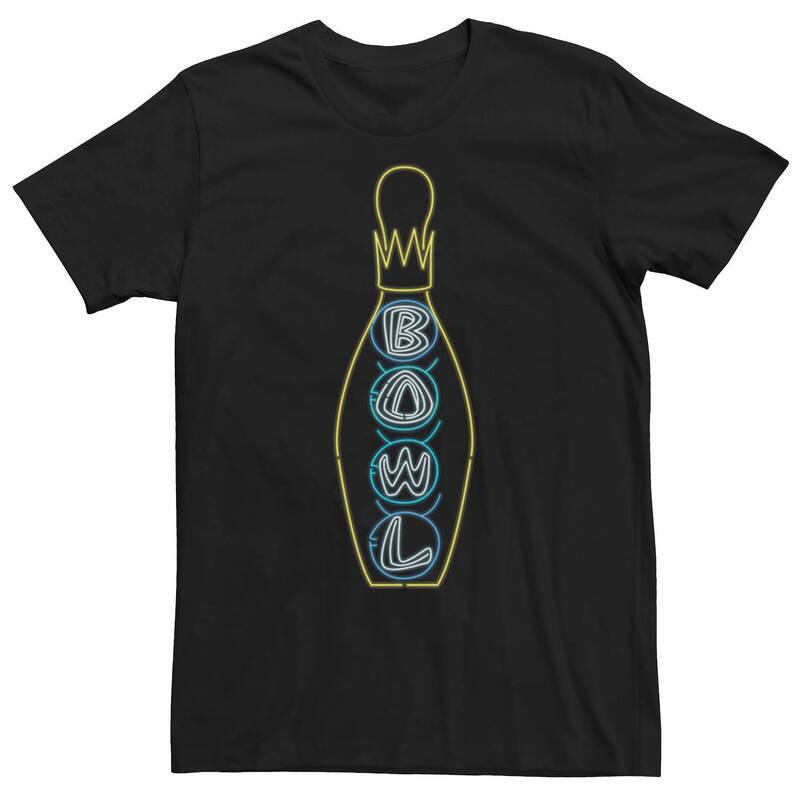 アニメキャラクター メンズ トップス Tシャツ Licensed Character Men's The Big Lebowski Bowling Pin Tee Black ブラック 7,300円