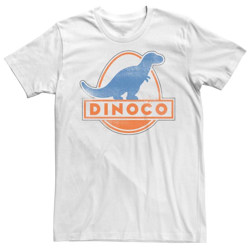 アニメキャラクター メンズ トップス Tシャツ ヴィンテージ Licensed Character Men's Cars Dinoco Vintage Tee White ホワイト