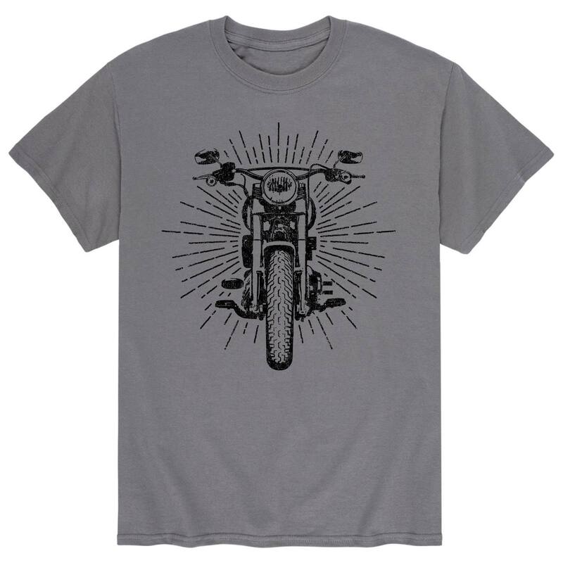 アニメキャラクター メンズ トップス Tシャツ ヴィンテージ Licensed Character Men's Vintage Motorcycle Tee Gray グレー