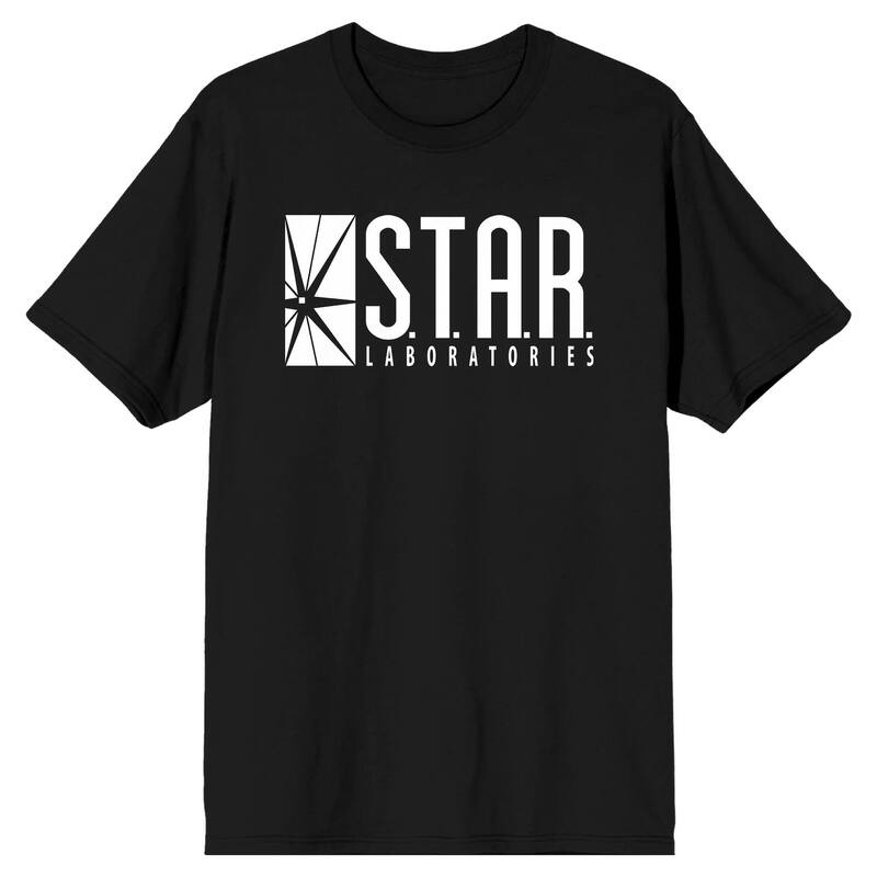 アニメキャラクター メンズ トップス Tシャツ Licensed Character Men'star Laboratories Flash Tee Black ブラック