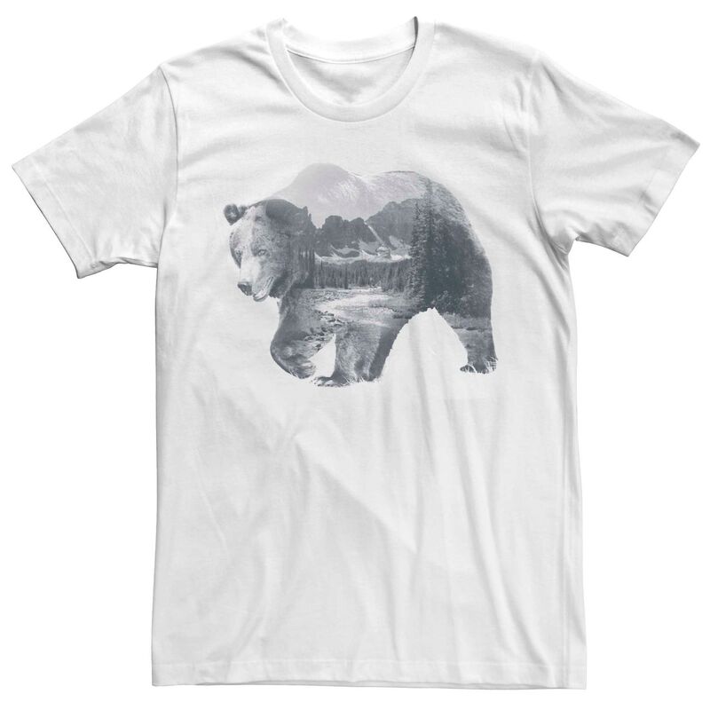 アニメキャラクター メンズ トップス Tシャツ グラフィック Licensed Character Men's Beariver Nature Fill Graphic Tee White ホワイト 6,920円
