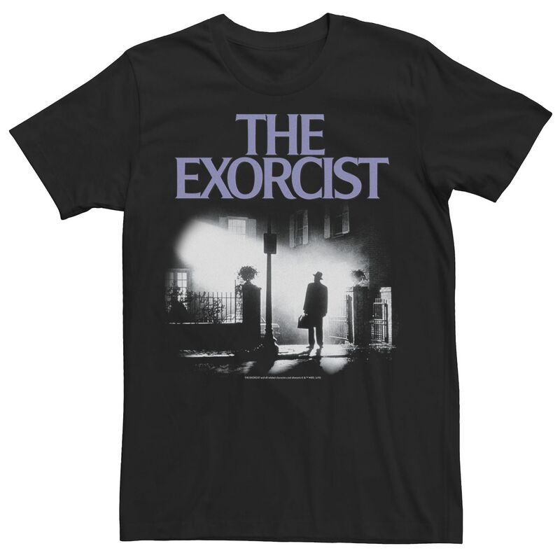 アニメキャラクター メンズ トップス Tシャツ Licensed Character Men's Thexorcist Movie Poster Tee Black ブラック