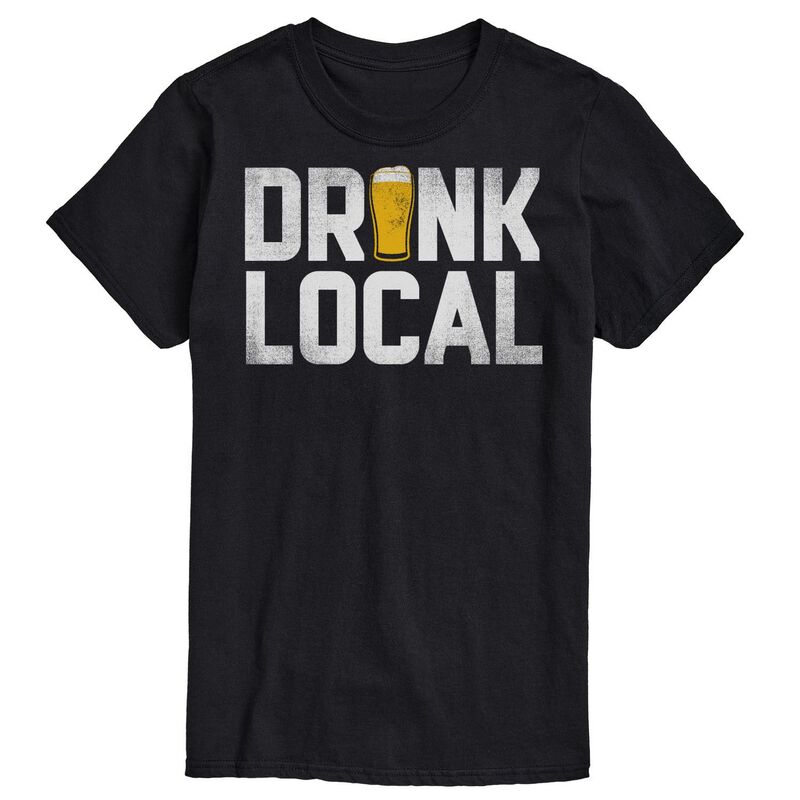 アニメキャラクター メンズ トップス Tシャツ Licensed Character Men's Drink Local Tee Black ブラック