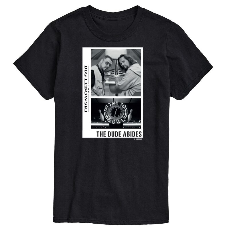 アニメキャラクター メンズ トップス Tシャツ トール Licensed Character Big & Tall The Big Lebowski Time To Bowl Tee Black ブラック