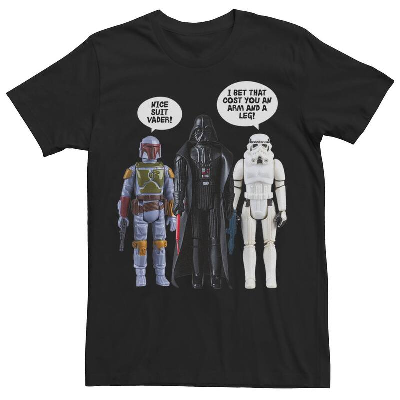 スター ウォーズ メンズ トップス Tシャツ エンパイア グラフィック Men'star Wars Empire Action Figures Funny Graphic Tee Black ブラック