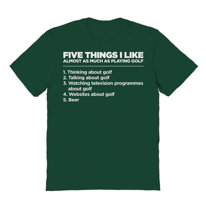 アニメキャラクター メンズ トップス Tシャツ グラフィック Licensed Character Men's Duke & Sons Five Things Golf 2 Graphic Tee Forest Green グリーン