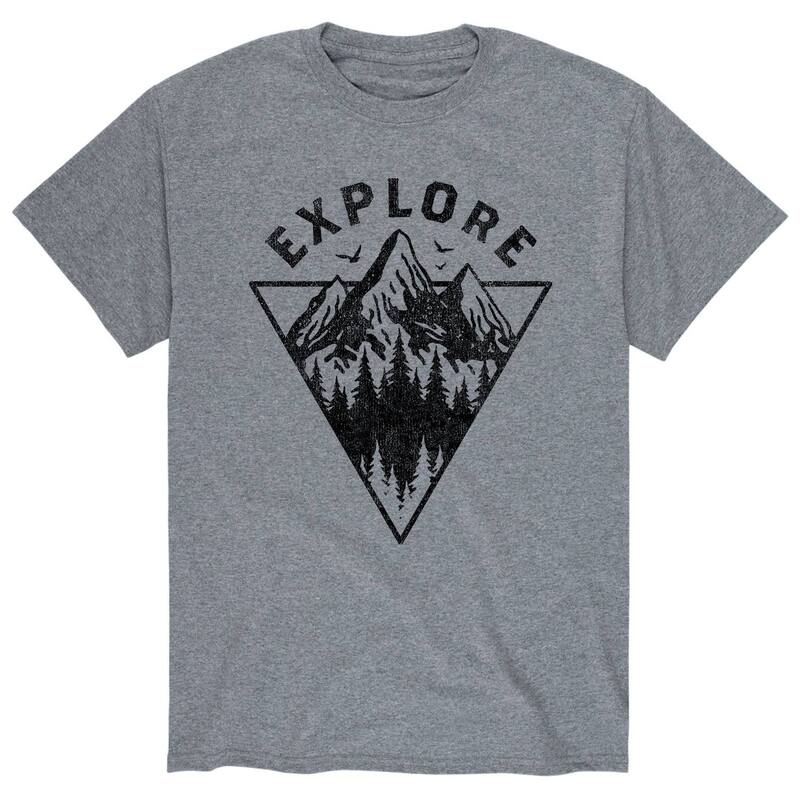 アニメキャラクター メンズ トップス Tシャツ Licensed Character Men's Explore Tee Athletic Heather ヘザー