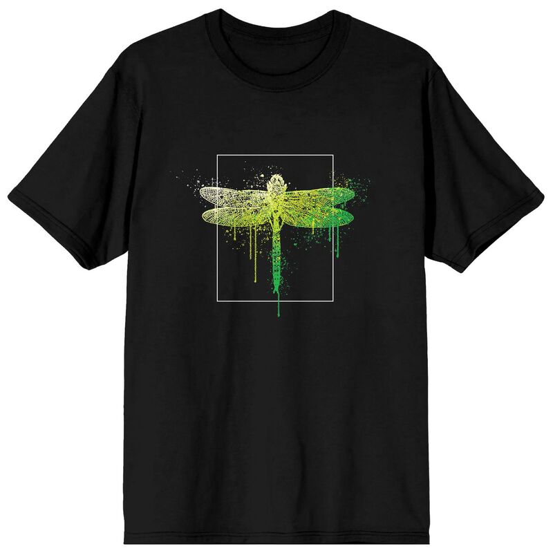 アニメキャラクター メンズ トップス Tシャツ Licensed Character Men's Natural Worldragonfly Tee Black ブラック