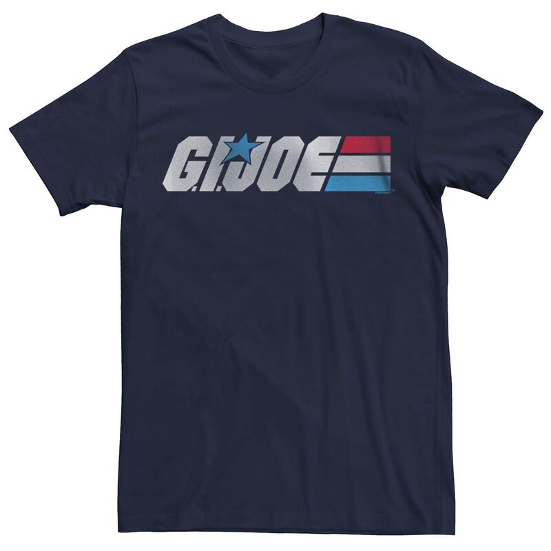 アニメキャラクター メンズ トップス Tシャツ ロゴ グラフィック Licensed Character Men's G.I. Joe Classic Logo Graphic Tee Navy ネイビー