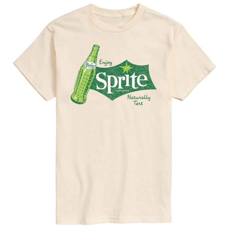 アニメ人となり メンズ トップス ティーシャツ Licensed Character Men\u0027sprite Naturally Tart Cream 皮膚軟化剤 Tシャツ・カットソー-トップス-メンズファッション